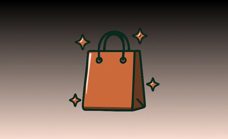 shopping bag icon