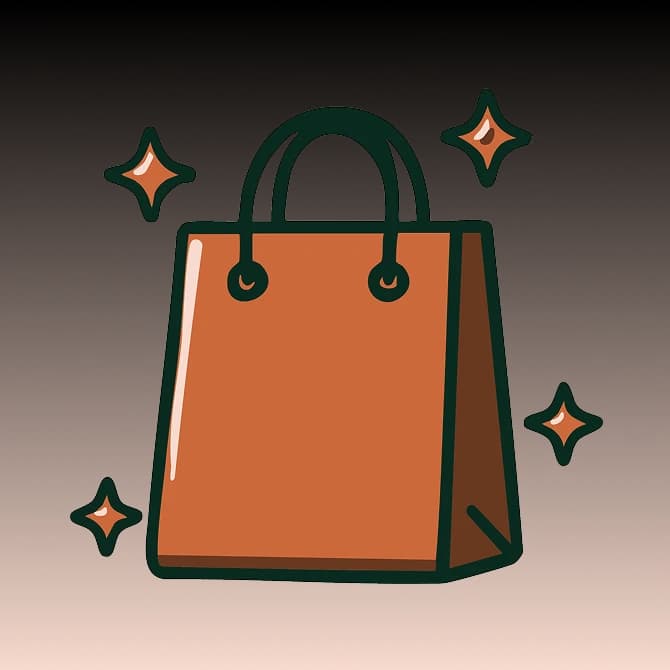 shopping bag icon