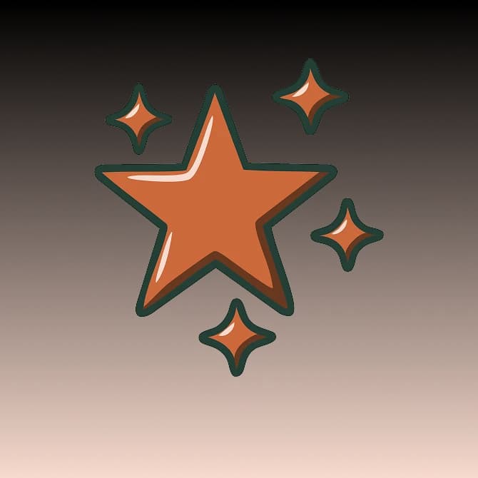 multiple stars icon